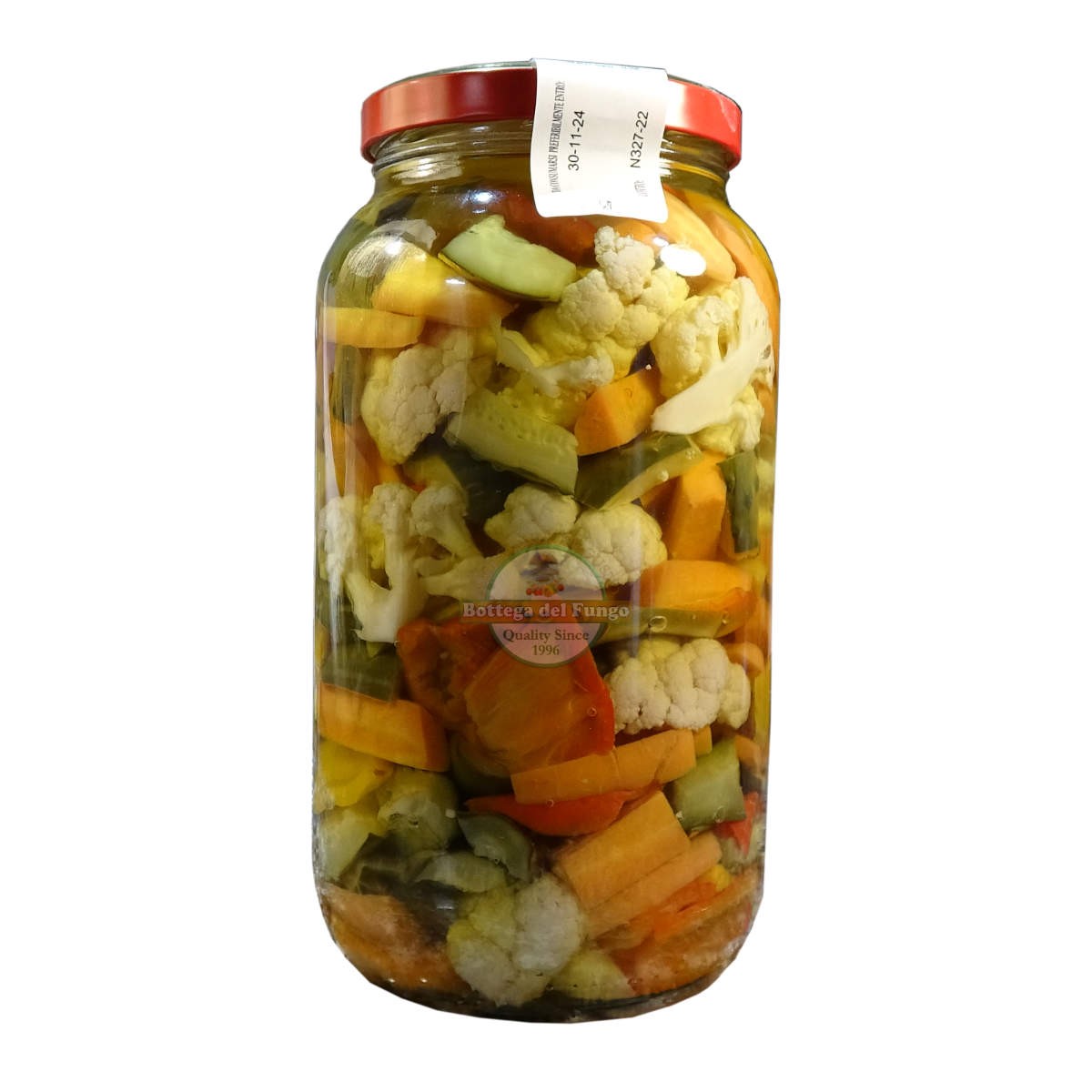 Mixed pickles in olive oil 2900g