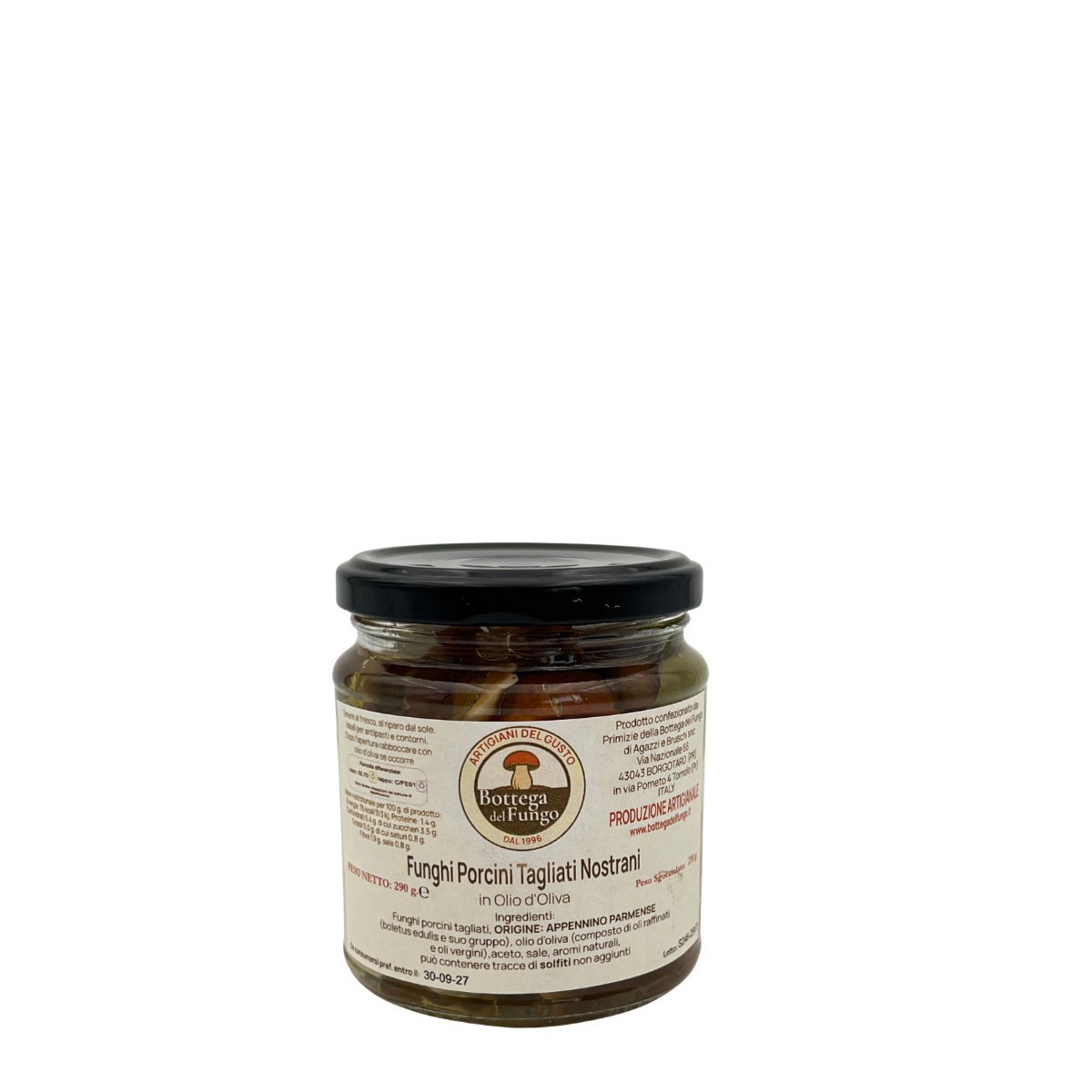 Funghi Porcini Nostrani in olio d'oliva 290g